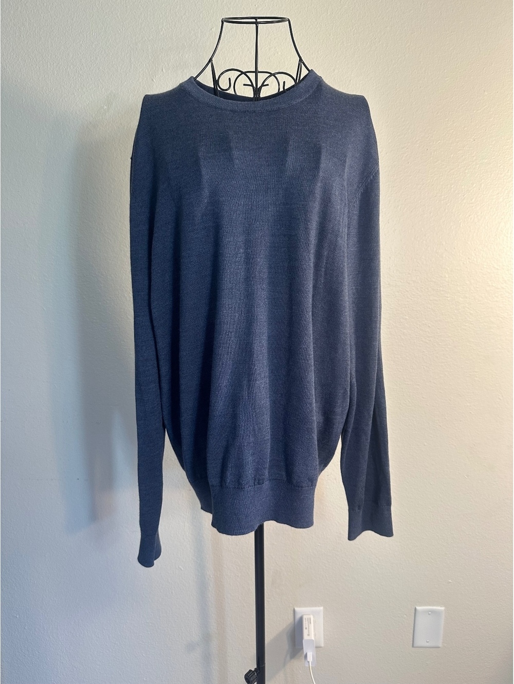 Navy Blue Van Heusen Crewneck Sweater
